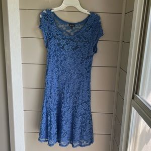 Lovely blue lace dress